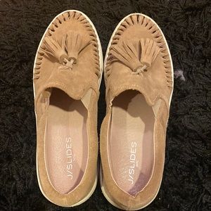 Nude J/Slide Shoes